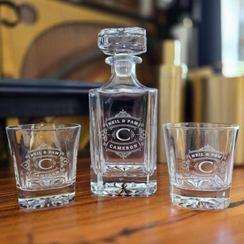 Whiskey Decanter Set